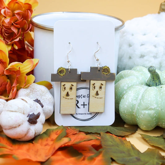 Rustic Chic by Designs By GaddisFall Scarecrow Drop Earrings