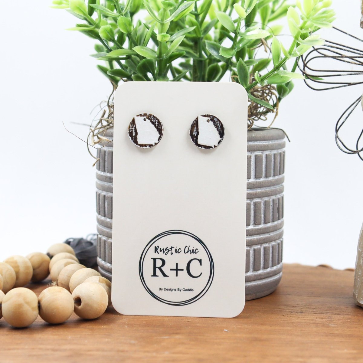 Rustic Chic by Designs By GaddisGeorgia Stud Earrings