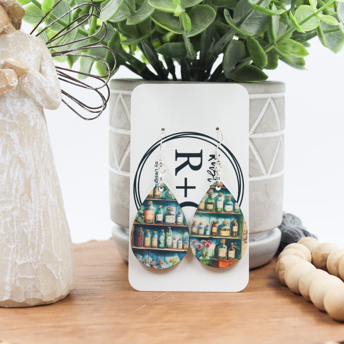 Rustic Chic by Designs By GaddisWitchy Potions Drop Earrings