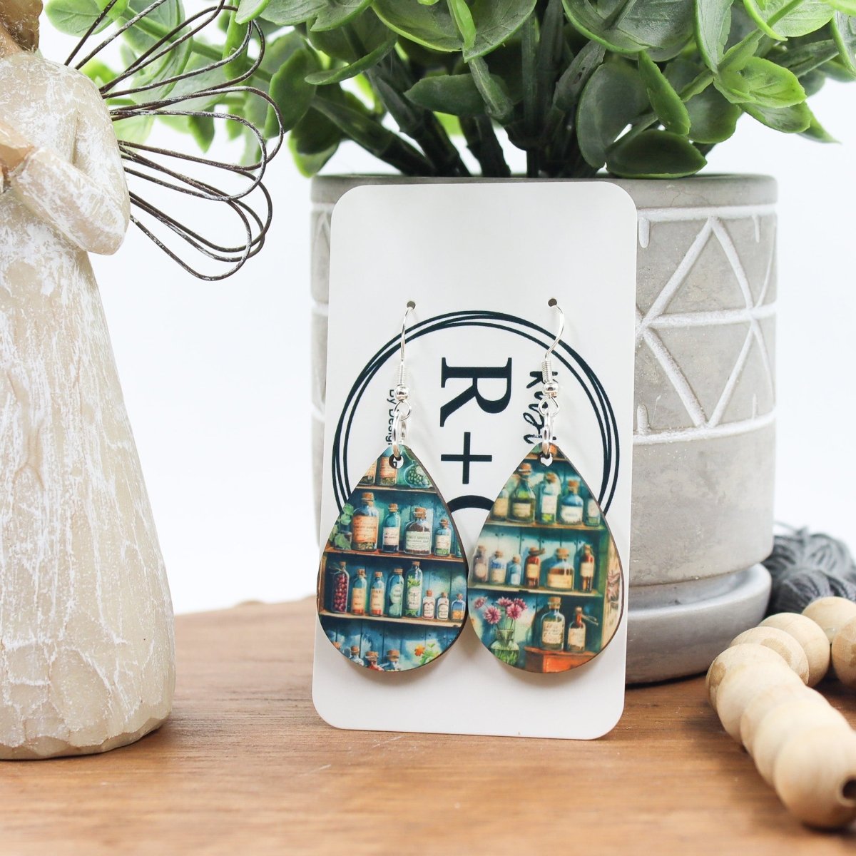 Rustic Chic by Designs By GaddisWitchy Potions Drop Earrings