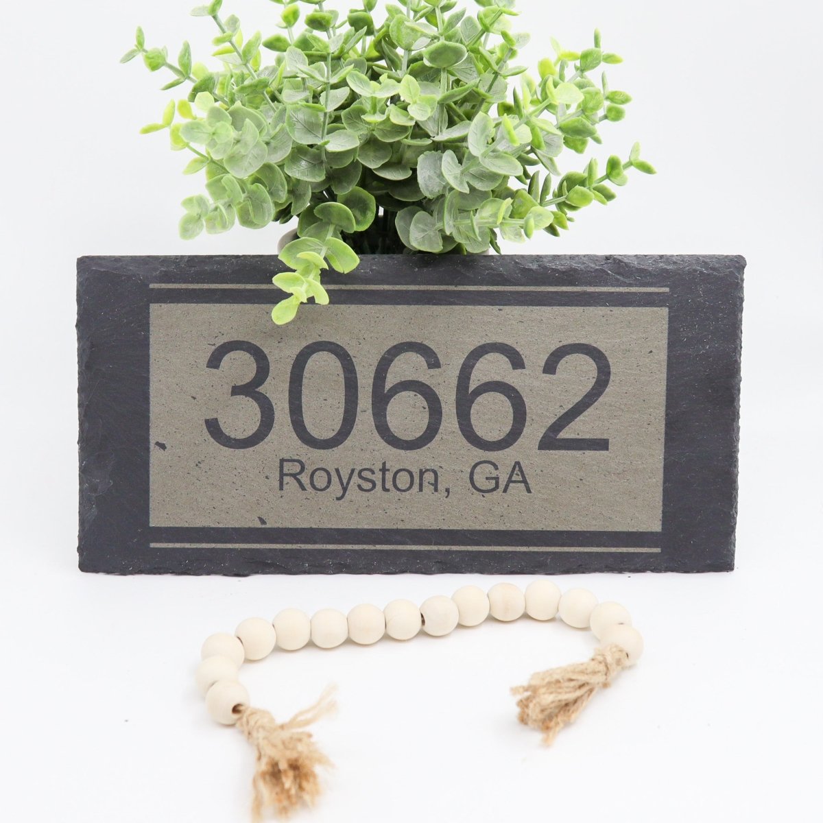 Rustic Chic by Designs By GaddisHometown Slate Cheese Board