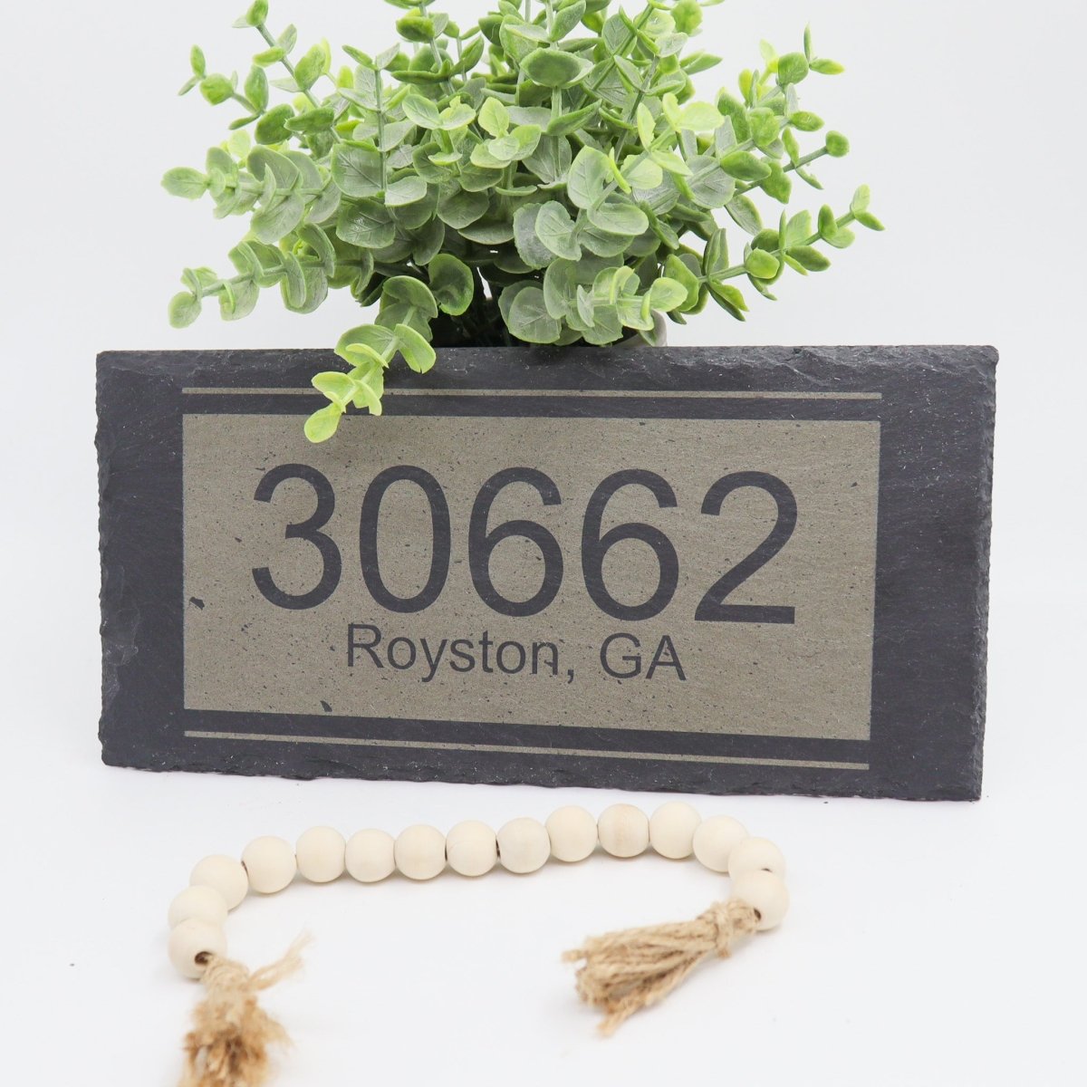 Rustic Chic by Designs By GaddisHometown Slate Cheese Board