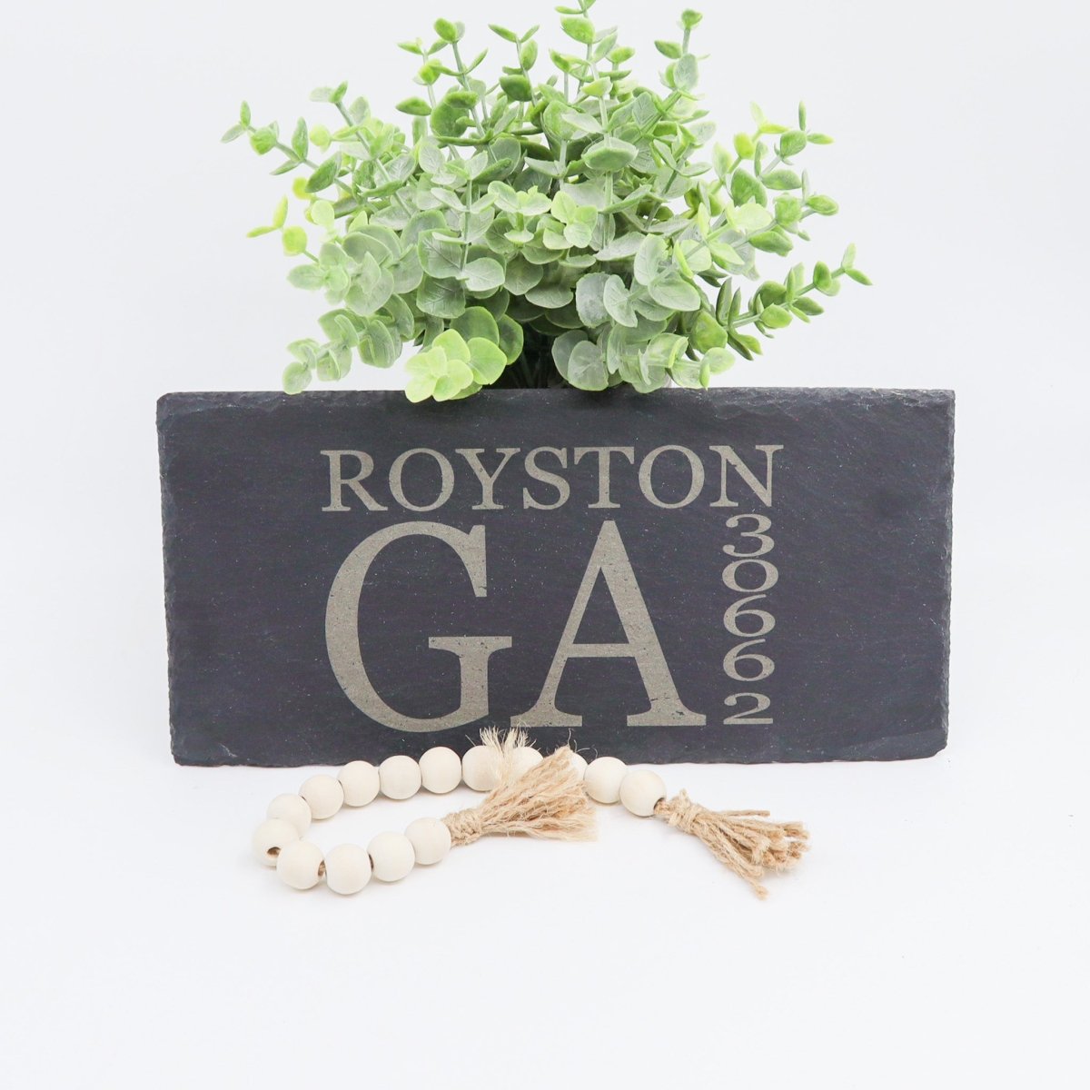 Rustic Chic by Designs By GaddisHometown Slate Cheese Board